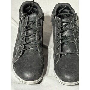 Size 7.5 Clarks Womens Breeze Glide Flat Heel Booties black
